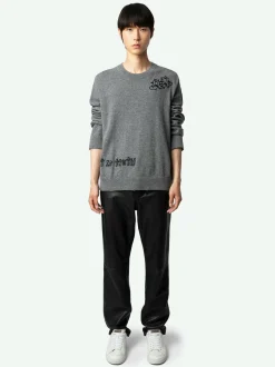 Store Zadig & Voltaire Marko Sweater Grismoyen